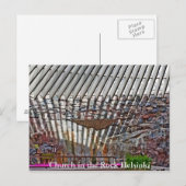 Kerk in de Rock Helsinki Briefkaart (Voorkant / Achterkant)