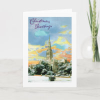Kerk in de sneeuw