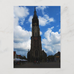 Kerk in Delft Briefkaart