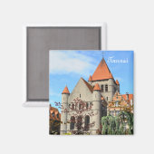 Kerk in Doornik - prachtige stad in België Magneet (Voorkant / Achterkant)