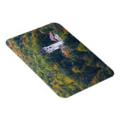 Kerk in een herfst bos in Slovenië Magneet (Rechterzijde)