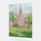 Kerk in Essex Acryl Bord (Hoek)