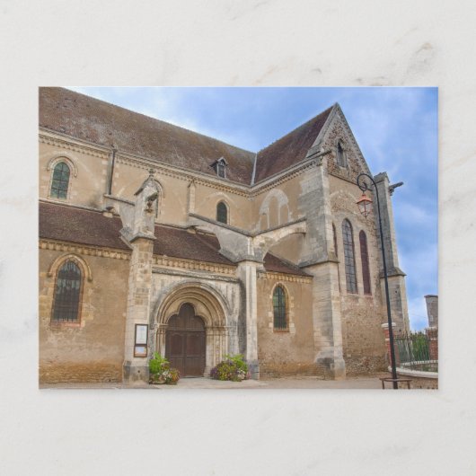 Kerk in Frankrijk Briefkaart (Voorkant)