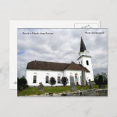 Kerk in Fränsta, Ånge Zweden, ... Briefkaart (Voorkant / Achterkant)