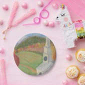 Kerk in het Bord Landpapier (Feest)