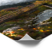 Kerk in het bos poster (Hoek)