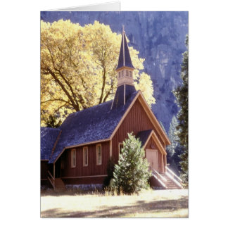Kerk in het nationaal park Yosemite