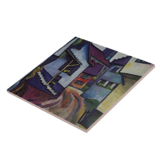 Kerk in Kandern August Macke Tegeltje (Zijkant)