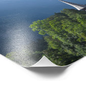 Kerk in Lauterbrunnen vallei, Zwitserland Foto Afdruk (Hoek)