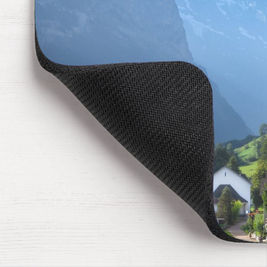 Kerk in Lauterbrunnen vallei, Zwitserland Muismat (Hoek)