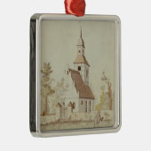 Kerk in Pankow, Berlijn Metalen Ornament (Rechts)