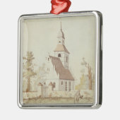 Kerk in Pankow, Berlijn Metalen Ornament (Links)