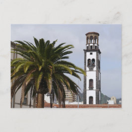 Kerk in Santa Cruz de Tenerife, Canarische Eilande Briefkaart