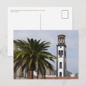 Kerk in Santa Cruz de Tenerife, Canarische Eilande Briefkaart (Voorkant / Achterkant)