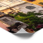 kerk in stad poster (Hoek)