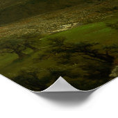 Kerk - Jeruzalem vanuit de Olijfberg Poster (Hoek)