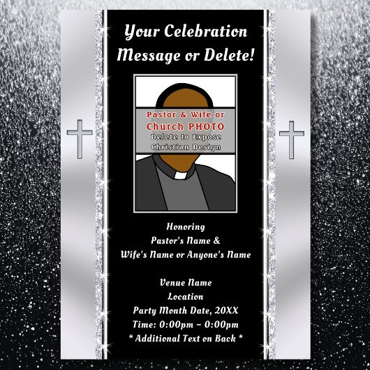 Kerk Jubileum Uitnodiging Kaart ELKE VIERING