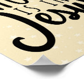 Kerk kinderkamer kunst Christelijke kinderkamer Poster (Hoek)