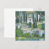 Kerk (Kirche) in Cassone door Gustav Klimt (Voorkant / Achterkant)