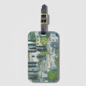 Kerk (Kirche) in Cassone door Gustav Klimt Bagagelabel (Voorkant (verticaal))