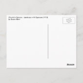 Kerk (Kirche) in Cassone door Gustav Klimt Briefkaart (Achterkant)