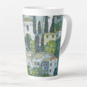 Kerk (Kirche) in Cassone door Gustav Klimt Latte Mok (Rechterhoek)