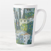 Kerk (Kirche) in Cassone door Gustav Klimt Latte Mok (Rechts)