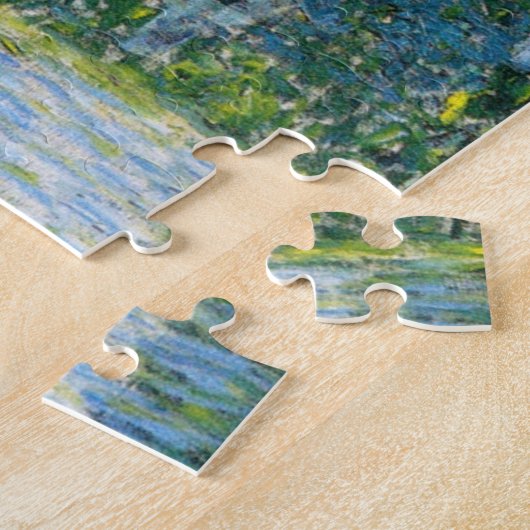 Kerk (Kirche) in Cassone door Gustav Klimt Legpuzzel (Zijkant)