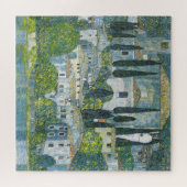 Kerk (Kirche) in Cassone door Gustav Klimt Legpuzzel (Horizontaal)