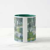 Kerk (Kirche) in Cassone door Gustav Klimt Mok (Midden)