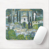 Kerk (Kirche) in Cassone door Gustav Klimt Muismat (Met muis)