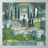 Kerk (Kirche) in Cassone door Gustav Klimt Poster (Voorkant)