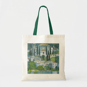 Kerk (Kirche) in Cassone door Gustav Klimt Tote Bag