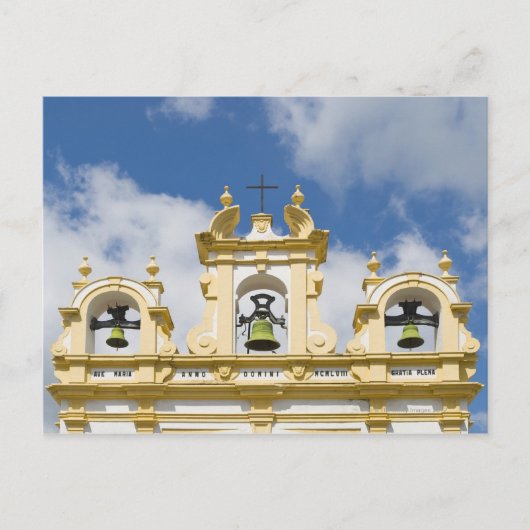 Kerk klokkentoren in bergdorp Zahara Briefkaart (Voorkant)