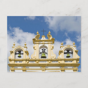 Kerk klokkentoren in bergdorp Zahara Briefkaart