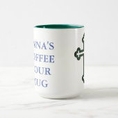 Kerk koffieuur mok met kruis (Midden)