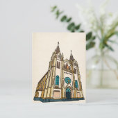 Kerk Kunst Briefkaart (Staand voorkant)