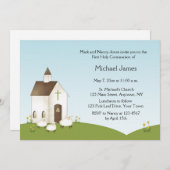 Kerk, Lambs Communie Uitnodiging (Voorkant / Achterkant)