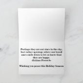 Kerk Low Vision Remembrance Kerst Kaart (Binnen)