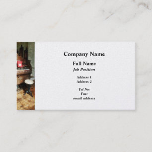 Kerk met draaiende stoel - Platinum Finish Visitekaartje