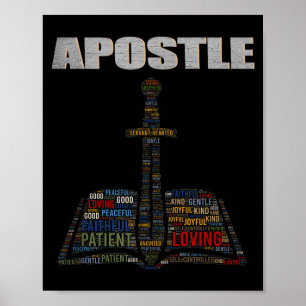Kerk Minister Woordwolk Apostel Pastoor Waardeer Poster