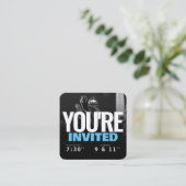 Kerk nodigen oproepkaart Sjabloon Contactkaartje (Staand voorkant)