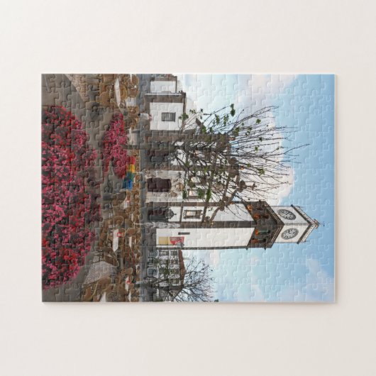 Kerk op de Azoren Legpuzzel (Horizontaal)
