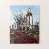 Kerk op de Azoren Legpuzzel (Verticaal)