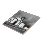 Kerk op de Azoren Tegeltje (Zijkant)