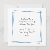 Kerk op een besneeuwde winterdag | Christmas Kaart (Achterkant)