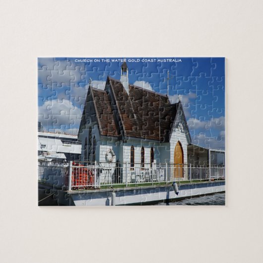 Kerk op het Water Goudkust Australië Legpuzzel (Horizontaal)