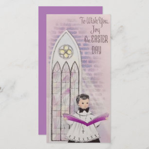  Kerk op paasdag Feestdagenkaart