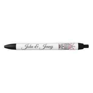 Kerk Orgel Muzikant Custom Wedding Favoriet Gift Zwarte Inkt Pen
