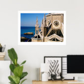 Kerk over de oceaan poster (Thuiskantoor)